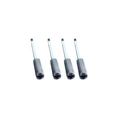 Viti di pollice di acciaio inossidabile di lunghezza di #4-40 UNC 49mm per il cavo del computer