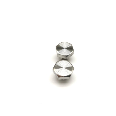 Viti decorative di acciaio inossidabile M8X7 per lo zinco di colore di altezza della testa della ruota HEX12.8mm