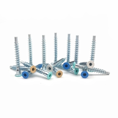 Screw di riparazione rettilineo a fili di rulli a scatto esagonale a scarico automatico