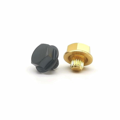 Hub decorativo diritto su ordinazione dell'automobile del chiodo 6063 della lega di alluminio della vite di acciaio inossidabile di Laitu