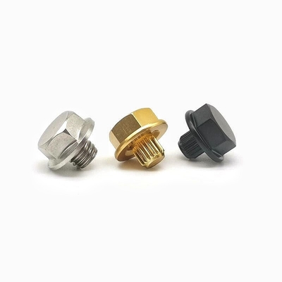 Hub decorativo diritto su ordinazione dell'automobile del chiodo 6063 della lega di alluminio della vite di acciaio inossidabile di Laitu
