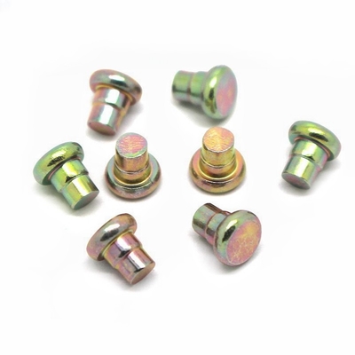 Processo di crown mark custom assemblaggio rapido cerniera eccentrica regolazione rivetta prugna chiodo eccentrico
