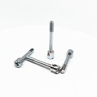 Misuratore elettrico Testa di tazza specifica Rotole incrociata di zinco perforata accessori di illuminazione a vite M4*27