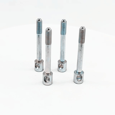 Misuratore elettrico Testa di tazza specifica Rotole incrociata di zinco perforata accessori di illuminazione a vite M4*27
