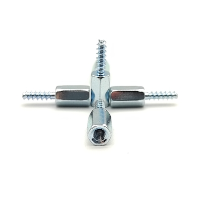 Distanziale esagonale industriale in ottone con forgiatura a freddo e materiale Nylon 6/6 PA66