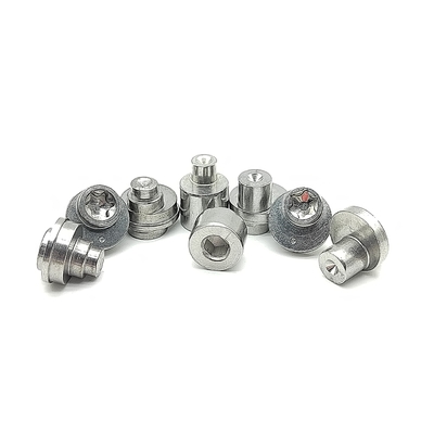 Viti eccentriche di regolazione in alluminio per hardware, rivetti offset leggeri, schermatura EMI, custodie, ordini batch RoHS
