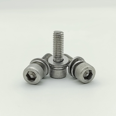 Non standard A4-80 Triple Security Cap Screws per infrastrutture pubbliche Finitura di ossido nero Socket esatto Guanbiao Hardware