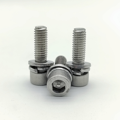 Non standard A4-80 Triple Security Cap Screws per infrastrutture pubbliche Finitura di ossido nero Socket esatto Guanbiao Hardware