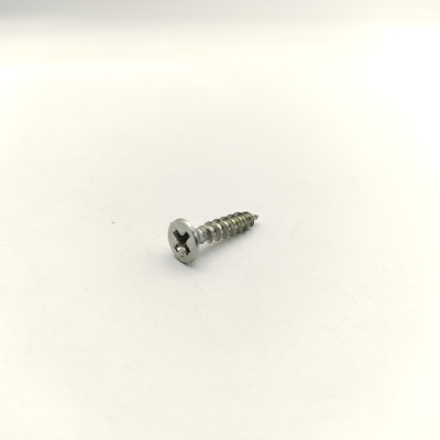 Viti autofilettanti a testa piatta Phillips in acciaio inossidabile M3-M8