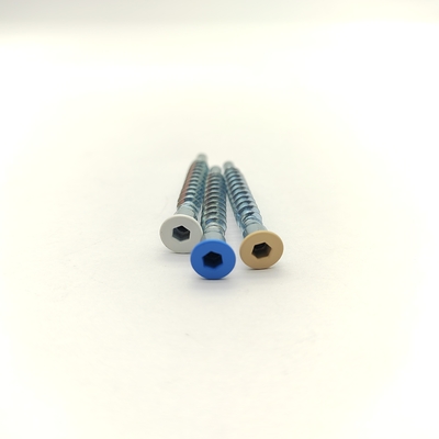 304 SS Furniture Screws Hex Drive Countersunk Self-Tapping Outdoor & Humidity Resistant