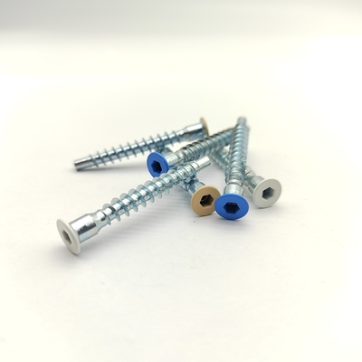 304 SS Furniture Screws Hex Drive Countersunk Self-Tapping Outdoor & Humidity Resistant