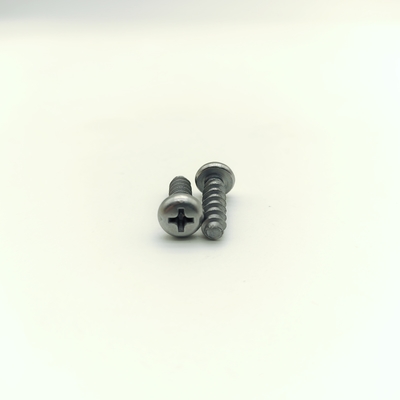 Tipo B Testa di pulsante Self-Tappers Zinc Plated Sheet Metal & Electronics Phillips Drive Blunt Point