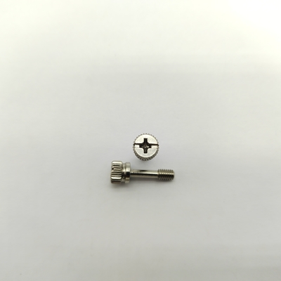 Viti imperdibili zigrinate in acciaio inossidabile A2 con intaglio Phillips/Scanalato