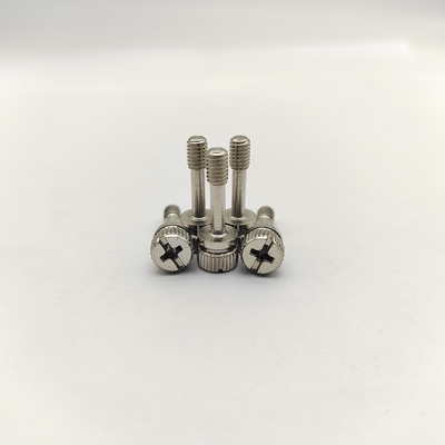 Viti imperdibili zigrinate in acciaio inossidabile A2 con intaglio Phillips/Scanalato