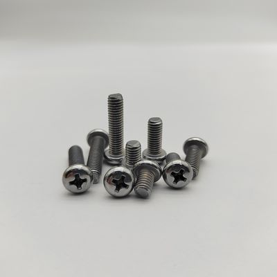 Viti a macchina con testa cilindrica bombata Phillips in acciaio inossidabile 304 A2-70 DIN 7985