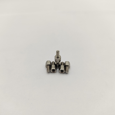 Distanziali esagonali industriali SS316/Ottone lavorati a CNC con filettature personalizzate