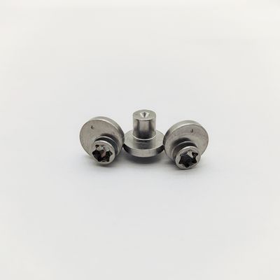 Perno Eccentrico di Bloccaggio Acciaio Inox 316 Viti Eccentriche Torx Offset ±0.3-1.0mm Elettrolucidato