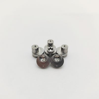 Perno Eccentrico di Bloccaggio Acciaio Inox 316 Viti Eccentriche Torx Offset ±0.3-1.0mm Elettrolucidato