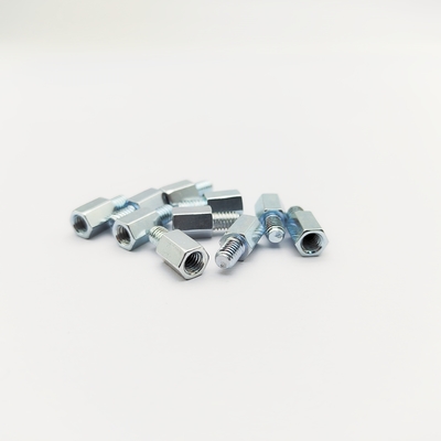 M4 Hex Standoff Screw 8 mm in acciaio inossidabile blu-zinco placcato