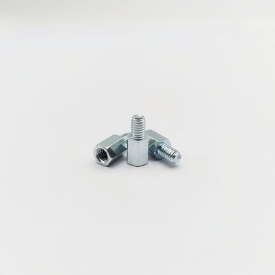 M4 Hex Standoff Screw 8 mm in acciaio inossidabile blu-zinco placcato