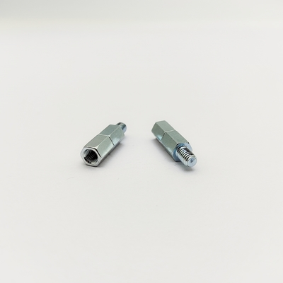 M4 Hex Standoff Screw 8 mm in acciaio inossidabile blu-zinco placcato