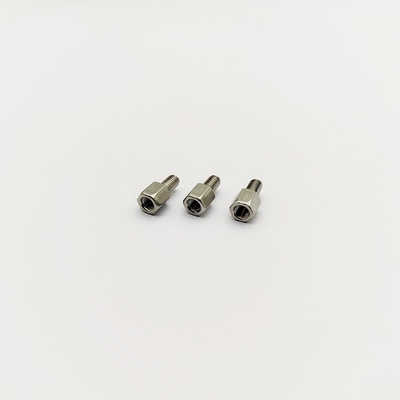 Distanziale esagonale M3 in acciaio inossidabile A4-80, maschio-femmina, 11mm, elettrolucidato