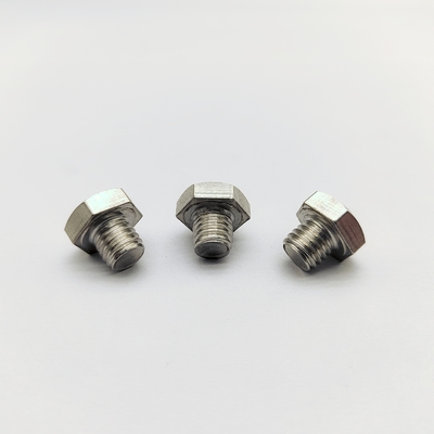 Bulloni ruota M8 cromati, lunghezza 12,3 mm, testa esagonale da 13 mm, acciaio inossidabile