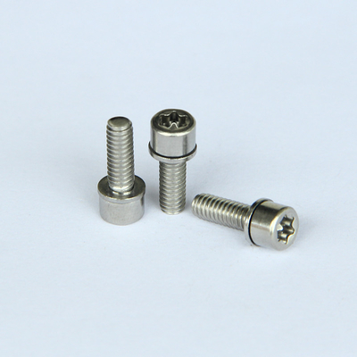 M4x6 viti a testa fredde, incavo Pan Head Screw di SS316 Hexalobular