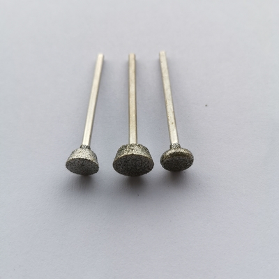 Diamond Grinding Head Die Reliable Jade Carving Metal Polish Drill sbava la testa stridente