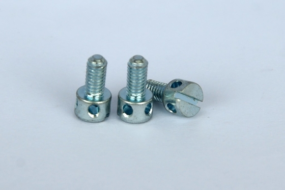 M3 M4 M5 Zincato Piombo Vite Vite Tester Bulloni Bullone di Copertura Bulloni Perforati 10mm-40mm Lunghezza