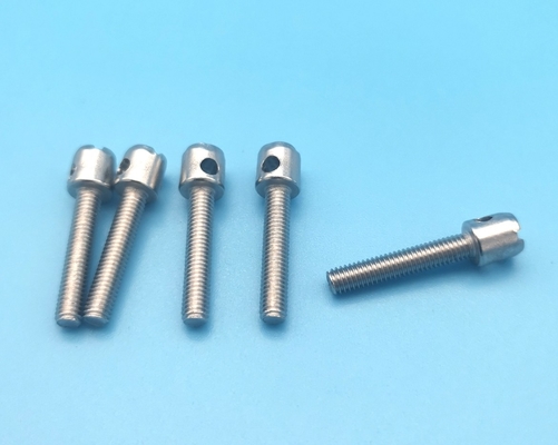 M3 M4 M5 Zincato Piombo Vite Vite Tester Bulloni Bullone di Copertura Bulloni Perforati 10mm-40mm Lunghezza