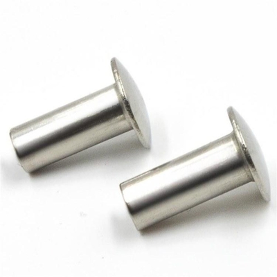 Pan Head Aluminum Semi Tubular rivetta la norma di GB del materiale SUS304