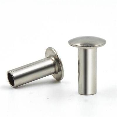 Pan Head Aluminum Semi Tubular rivetta la norma di GB del materiale SUS304