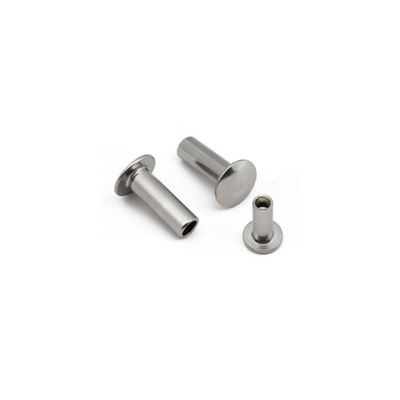 Pan Head Aluminum Semi Tubular rivetta la norma di GB del materiale SUS304