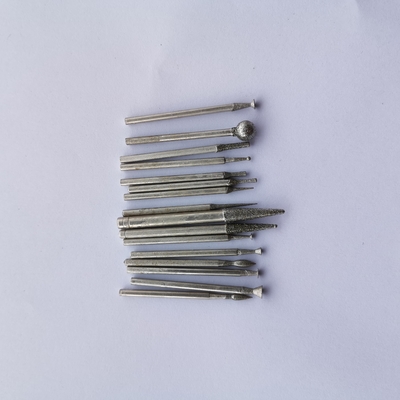 Strumento di lucidatura d'anodizzazione Kit Sintered Diamond, corredo di lucidatura della testa della macinazione della palla del tagliente 250F/6