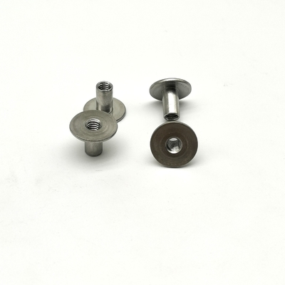 Rivetti cavi in acciaio inossidabile, rivetti tubolari da 13x10 mm per la testa di presa metallica.