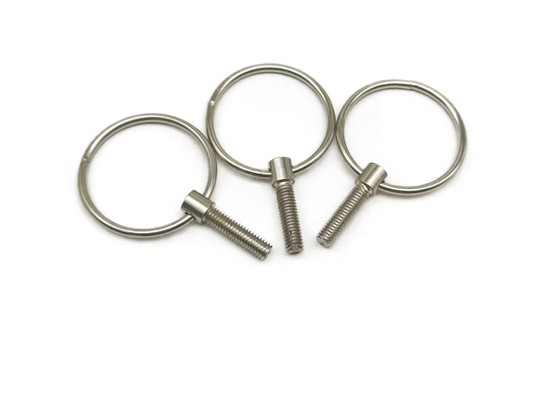 C1008 fermo non standard, piccole viti dell'occhio di acciaio inossidabile M6x16