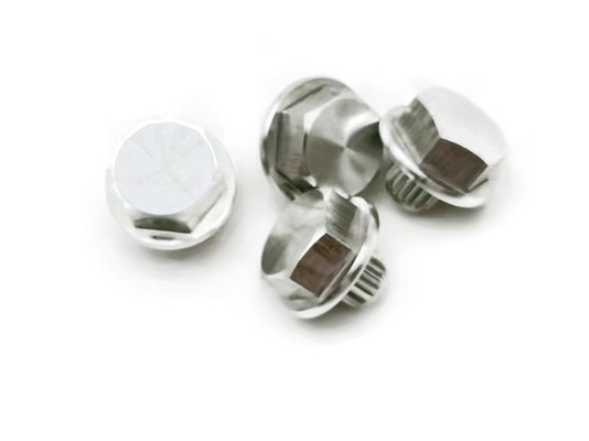 ANSI decorativo di alluminio dei chiodi dei pezzi meccanici 6063 del tornio di CNC di 7x14mm
