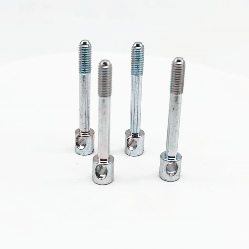 Misuratore elettrico Testa di tazza specifica Rotole incrociata di zinco perforata accessori di illuminazione a vite M4*27