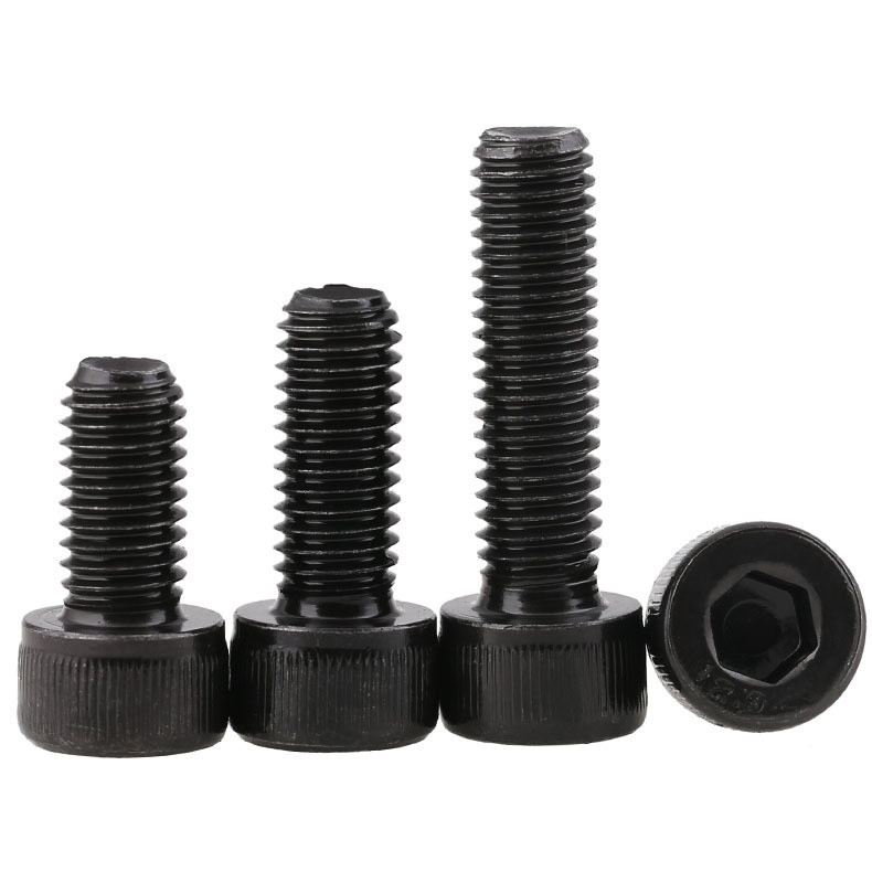 Acciaio in lega Dacromet nero auto anti-separazione bulloni HEX presa testa cappuccio viti ruota di mozzo viti M10X1.5X35 forza 10.9