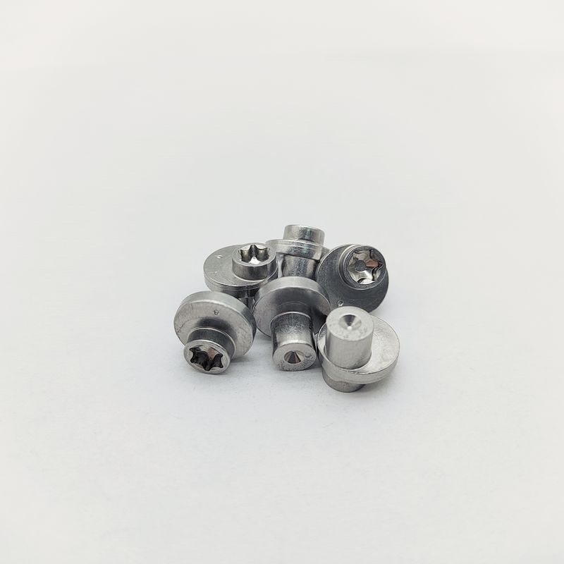 Perno Eccentrico di Bloccaggio Acciaio Inox 316 Viti Eccentriche Torx Offset ±0.3-1.0mm Elettrolucidato