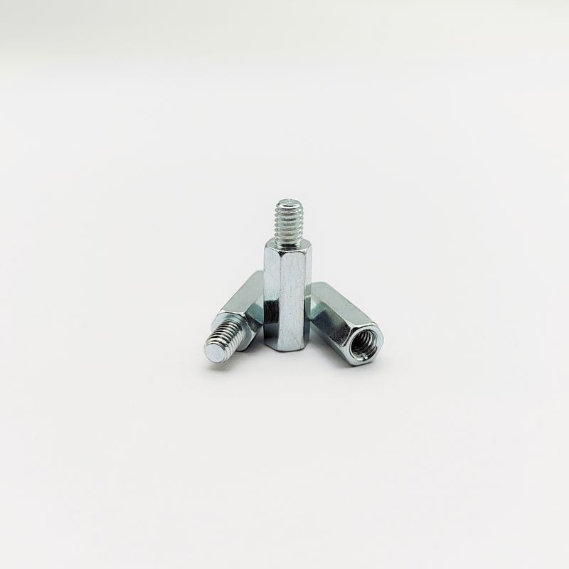 Vettura di blocco esessuale maschile-femminile per uso pesante - di grado industriale - placcata in azzurro-zinco - da M4 a M10