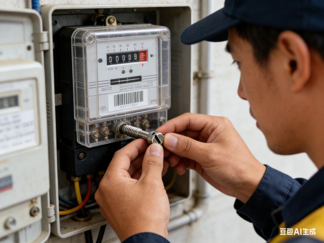 Tollerante più o meno 0,05 mm Vattoni del contatore elettrico Testa della pentola in acciaio inossidabile Adatta a vari tipi di contatori elettrici