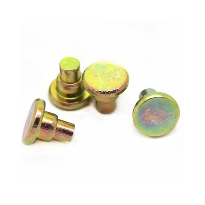 Processo di crown mark custom assemblaggio rapido cerniera eccentrica regolazione rivetta prugna chiodo eccentrico