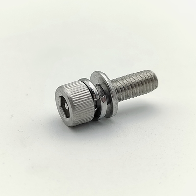 Non standard A4-80 Triple Security Cap Screws per infrastrutture pubbliche Finitura di ossido nero Socket esatto Guanbiao Hardware