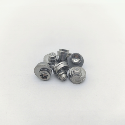 Viti eccentriche Torx M8-M10 in acciaio inox, gambo 5mm