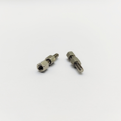 304 acciaio inossidabile #4-40 Hex Standoff Screw 12mm filo maschio-femmina