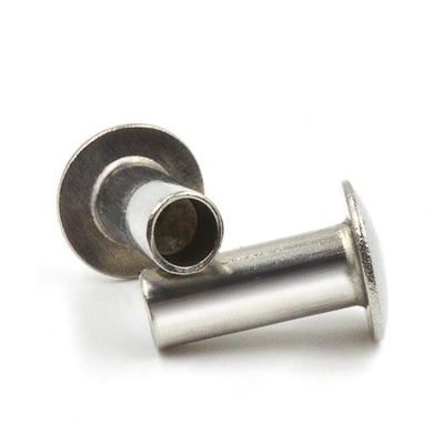 Pan Head Aluminum Semi Tubular rivetta la norma di GB del materiale SUS304