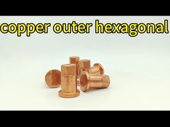 Noce di rame rosso - resistente al calore e resistente alle applicazioni industriali